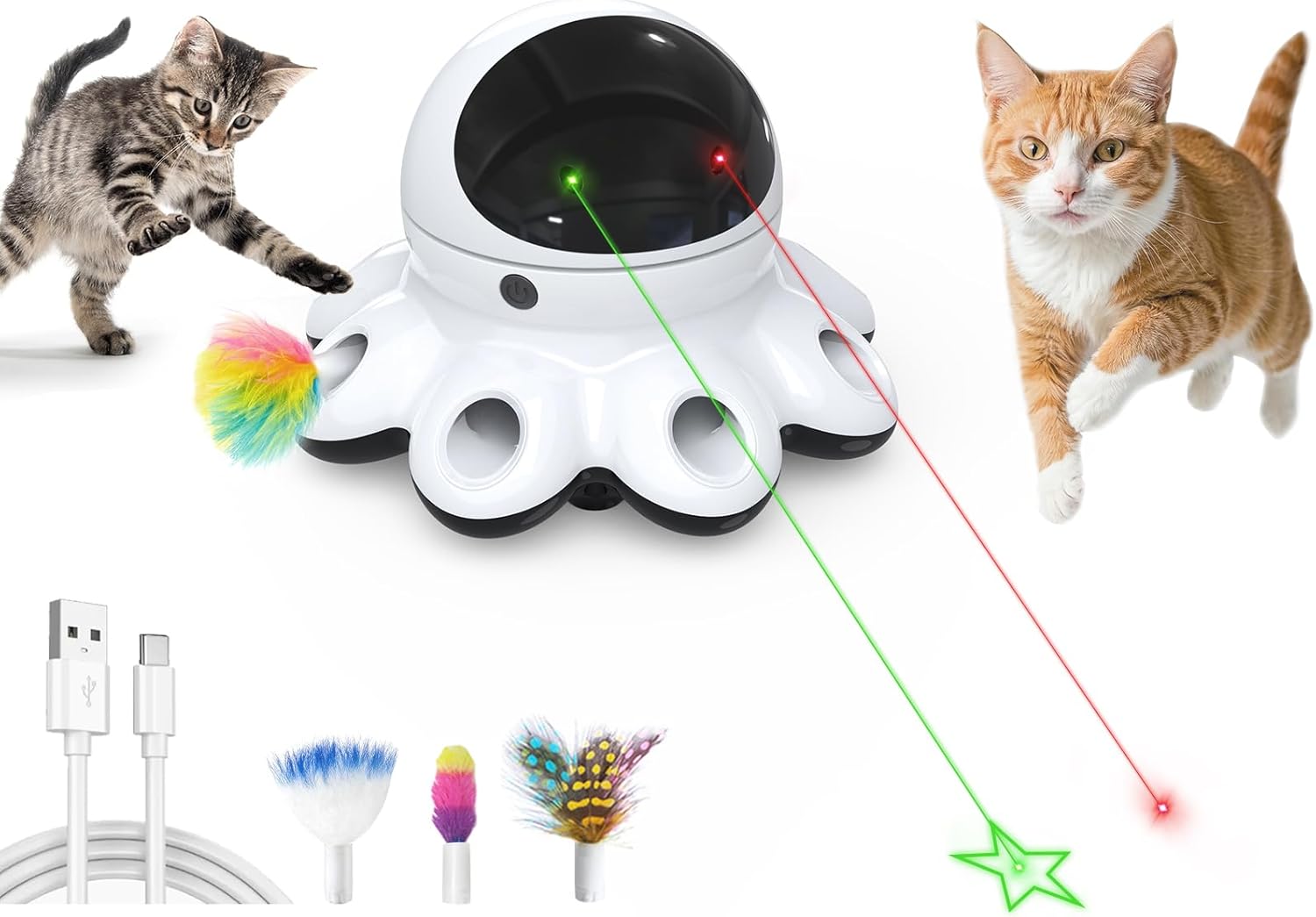 Jouet laser pour chat