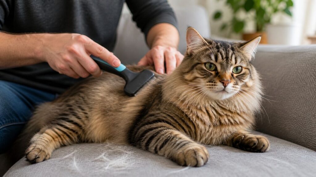 chat perd ses poils