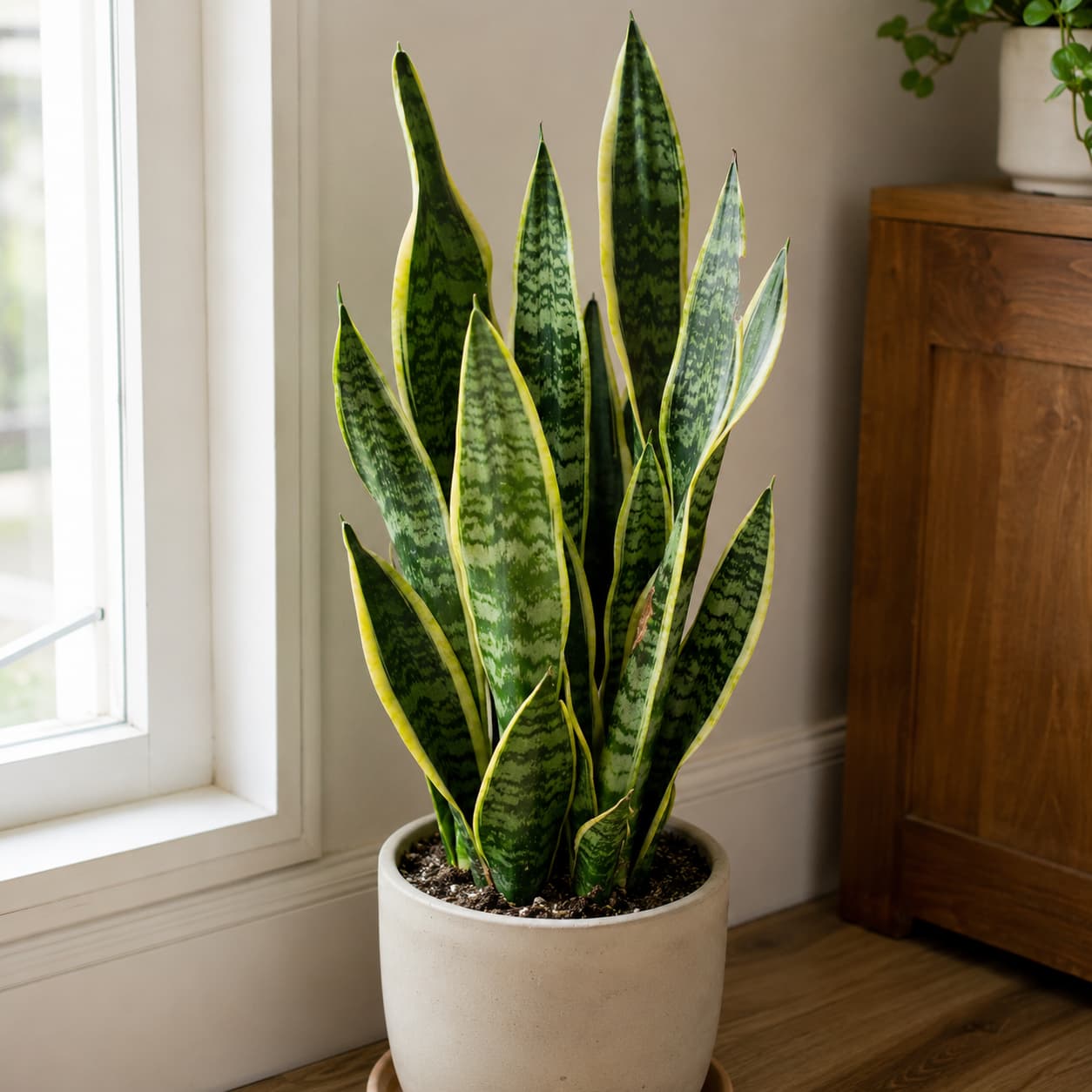 Plante toxique chat chien Sansevieria (langue de belle-mère)
