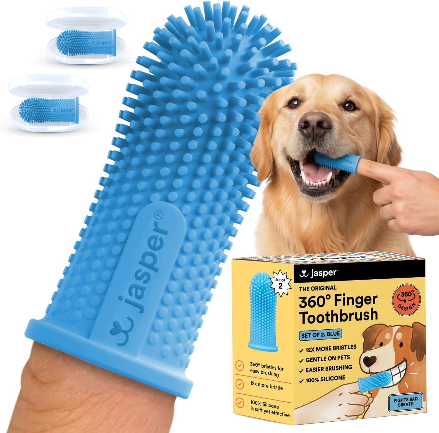 Brosse à dents pour chien