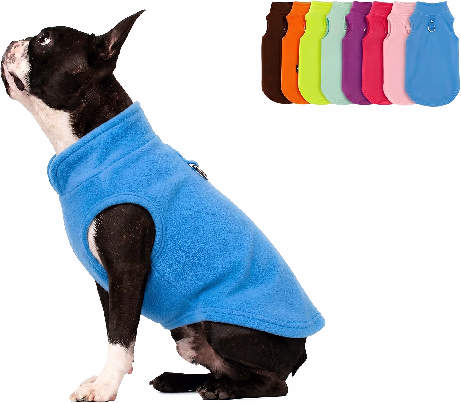 Gilet polaire pour chien