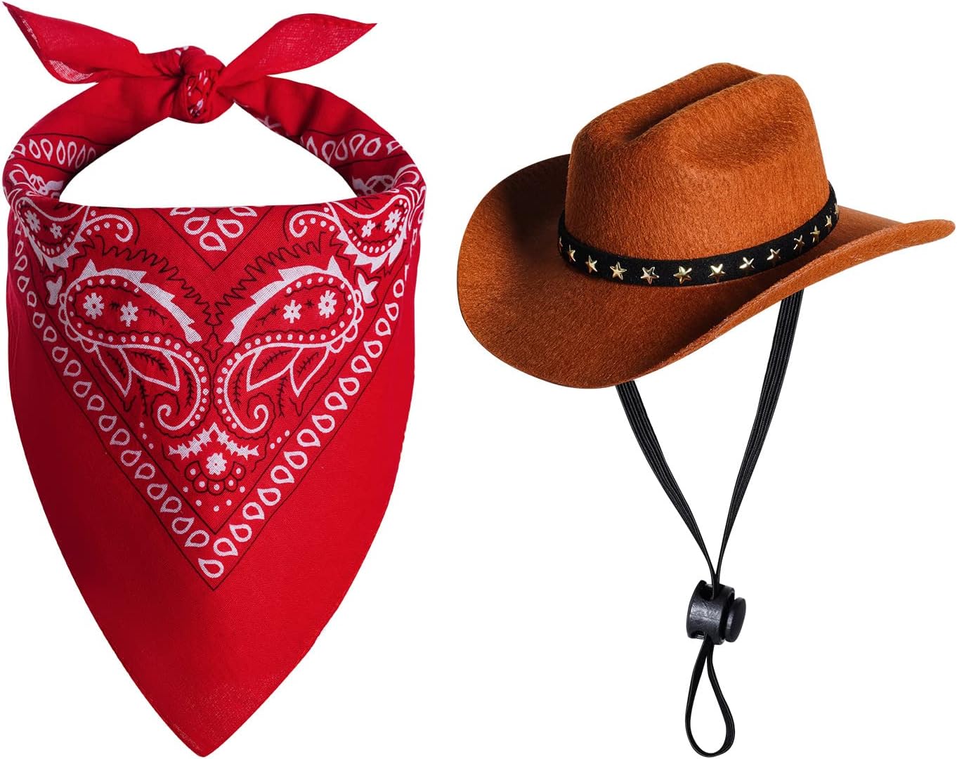 Costume chapeau et bandeau cowboy