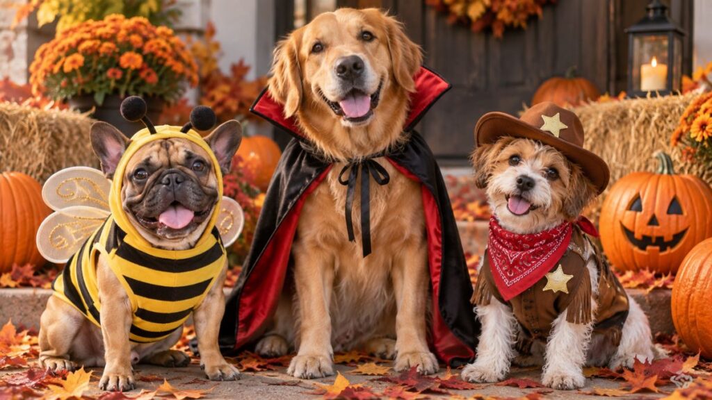 Costume Halloween chien
